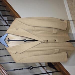 Bill Blass Blazer Camel Hair 44R